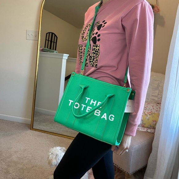 The tote green inspired fashion bag - Picture 5 of 12